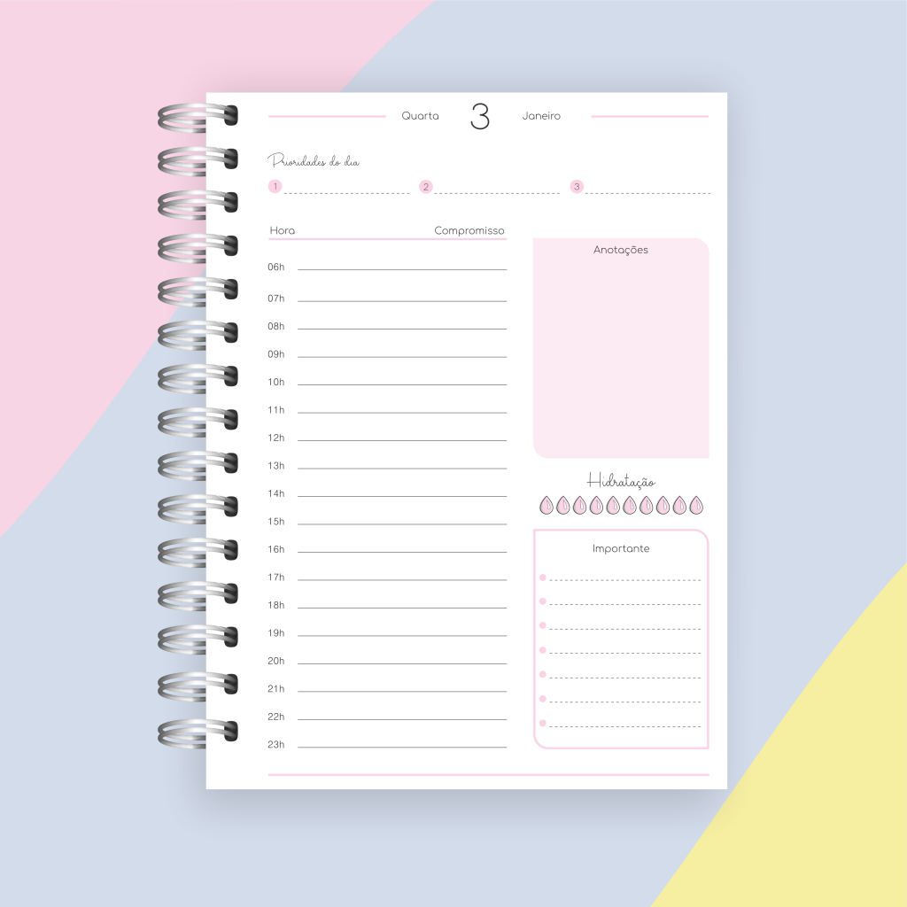 Agenda Planner Di Rio Harmonia Printwb Produtos Personalizados